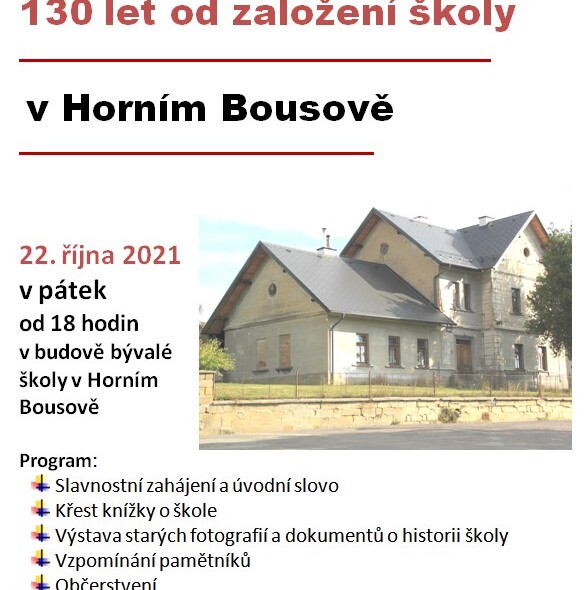 H.Bousov - 130let školy